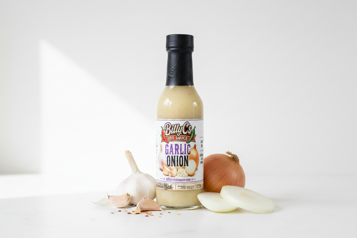 BillyC's Garlic Onion Hot Sauce