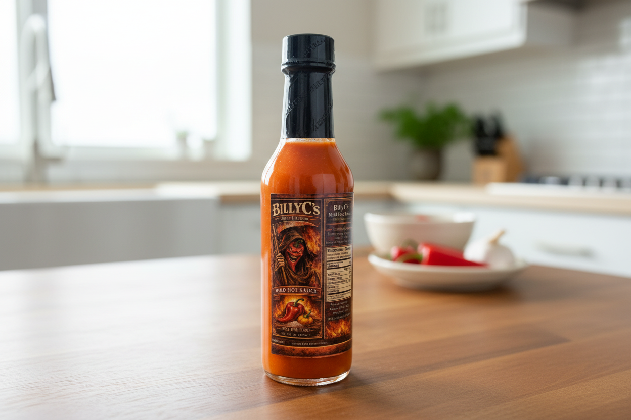 BillyC's Mild Hot Sauce - Bright Setting