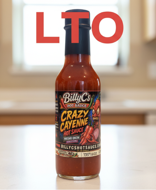 Crazy Cayenne LTO – Centered Cap Text