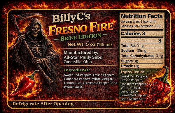 Fresno Fire Brine Edition 1pk 5oz