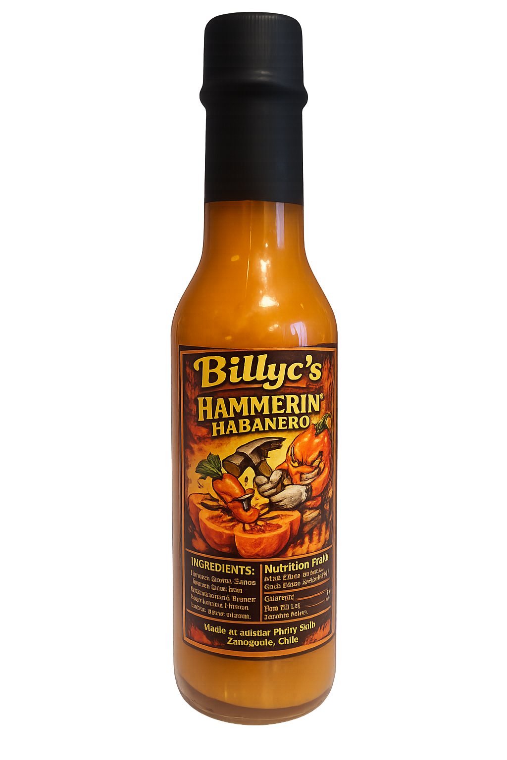 Hammerin' Habanero Hot Sauce 6pk
