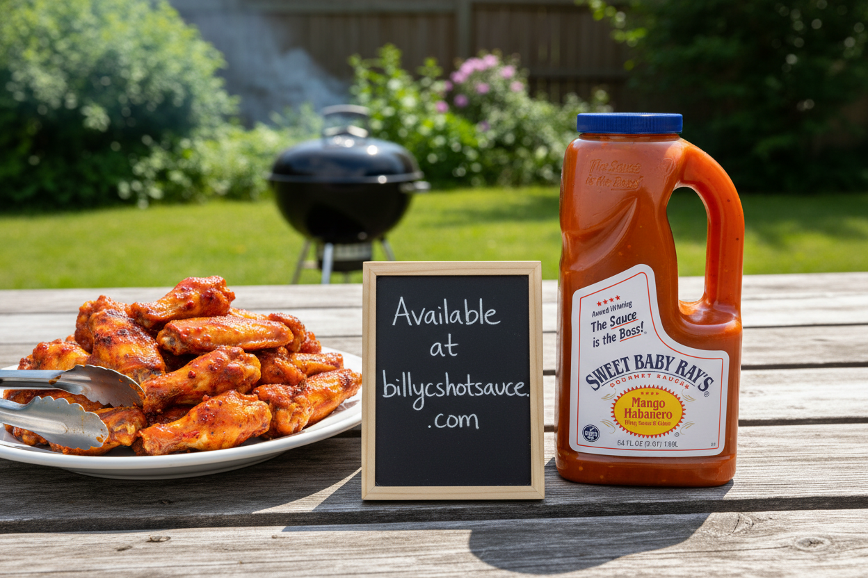 Sweet Baby Ray's Mango Habanero BBQ Scene